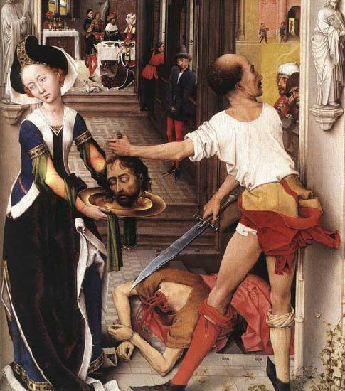 WEYDEN, Rogier van der St John Altarpiece oil painting picture